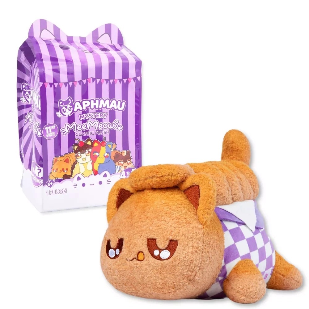 Aphmau MeeMeows Carnival Treats 11” Plush Onion Ring Cat Rare